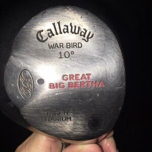 Callaway War Bird 10* Great Big Bertha Golf Driver